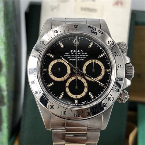 daytona rolex oro pelle valutazione 1996|rolex daytona zenith price.